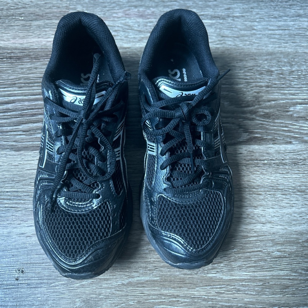 ASICS Men's Black Running Shoes